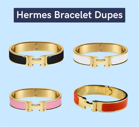 hermes clic clac bracelet dupe|Hermes click clack bracelet price.